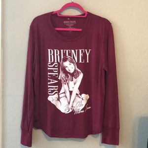 Britney Spears 2XL long sleeve t-shirt